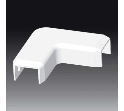 Поворот на 90 гр. LH 15X10 8683 (HB) (Цвет Белый)  8683_HB  Kopos