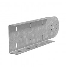 Вертикальный шарнирный соединитель для лестничного лотка ЛКР высотой 110 мм, толщ. 2,5 мм, Сендзимир цинк, 040312  ВШСЛКР-110-2,5-СЦ   Ostec