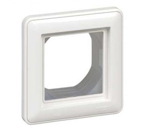 W59 Aqua Белый Рамка 1-ая IP44  KD-1B-18  SE
