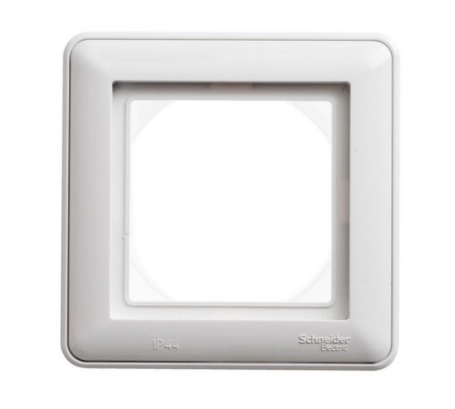 W59 Aqua Белый Рамка 1-ая IP44  KD-1B-18  SE