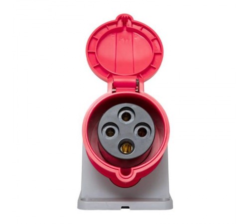 Розетка стационарная наружная 124 3Р+РЕ 32А 380В IP44 EKF PROXIMA  ps-124-32-380-PRO  EKF