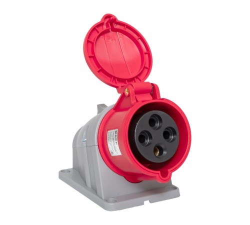 Розетка стационарная наружная 124 3Р+РЕ 32А 380В IP44 EKF PROXIMA  ps-124-32-380-PRO  EKF