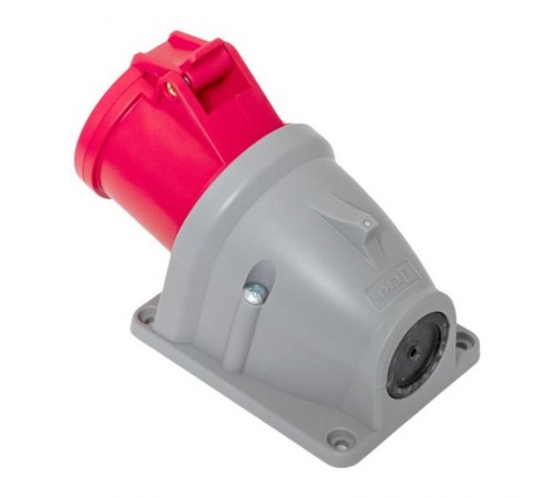 Розетка стационарная наружная 124 3Р+РЕ 32А 380В IP44 EKF PROXIMA  ps-124-32-380-PRO  EKF