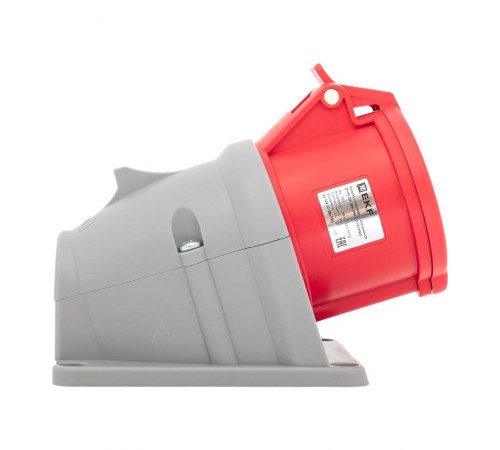 Розетка стационарная наружная 124 3Р+РЕ 32А 380В IP44 EKF PROXIMA  ps-124-32-380-PRO  EKF