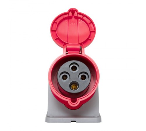 Розетка стационарная наружная 124 3Р+РЕ 32А 380В IP44 EKF PROXIMA  ps-124-32-380-PRO  EKF