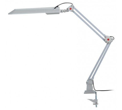 Светильник настольный струбцина  NL-201 11Вт ЛЛ G23 серый  C0041458  ЭРА