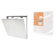 Люк под плитку, алюминиевый, съемный, нажимной, ограничитель-цепочка, 200х300,  SQ1807-0601  TDM