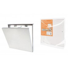 Люк под плитку, алюминиевый, съемный, нажимной, ограничитель-цепочка, 200х300,  SQ1807-0601  TDM