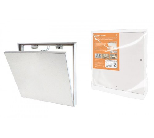 Люк под плитку, алюминиевый, съемный, нажимной, ограничитель-цепочка, 200х300,  SQ1807-0601  TDM