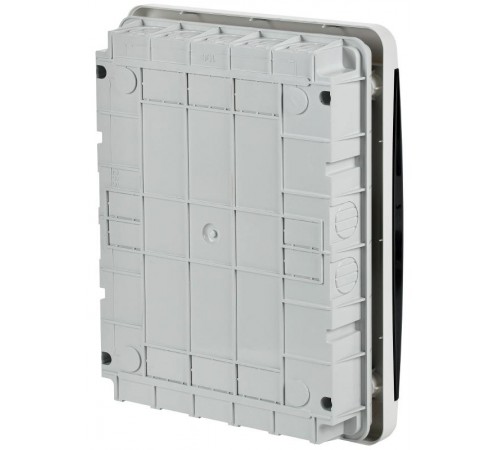 Корпус пластиковый встраиваемый на 24 модуля ЩРВ-П-24 IP41 черная прозрачная дверь TEKFOR  TF5-KP12-V-24-41-K01-K03 TEKFOR  IEK