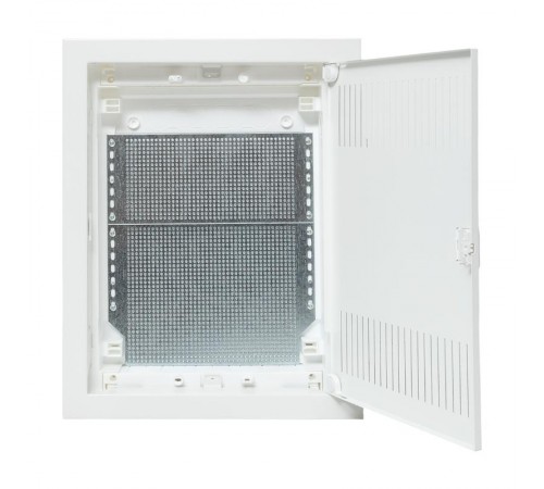 Встраиваемый слаботочный щит "Nova" 2 габарит с металлической перфорированной дверью IP41  nv-mb-pmd-2  EKF