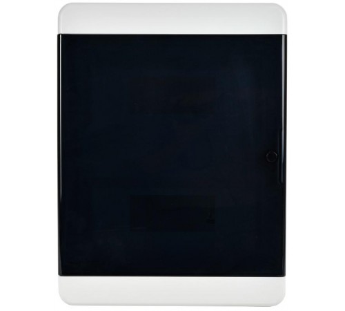 Корпус пластиковый встраиваемый на 24 модуля ЩРВ-П-24 IP41 черная прозрачная дверь TEKFOR  TF5-KP12-V-24-41-K01-K03 TEKFOR  IEK