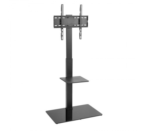 Напольная стойка с кронштейном для телевизора 32"-55" дюймов REXANT с дополнительной полкой для медиаоборудования серия Profi 38-0317  REXANT