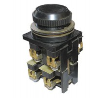 ВК30-10-22110-40 У2, черный, 2з+2р, цилиндр, IP40, 10А. 660В, выключатель кнопочный (ЭТ)  ET053778  Электротехник