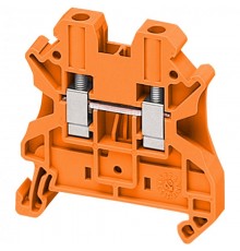 КЛЕММНИК ВИНТОВОЙ ПРОХОДНОЙ,СЕЧЕНИЕ ПРОВОДА 4ММ2, 2 ТОЧКИ ПОДКЛЮЧЕНИЯ, ОР  NSYTRV42AR  Schneider Electric