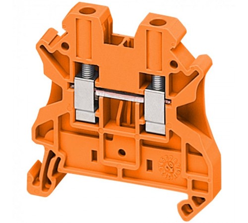 КЛЕММНИК ВИНТОВОЙ ПРОХОДНОЙ,СЕЧЕНИЕ ПРОВОДА 4ММ2, 2 ТОЧКИ ПОДКЛЮЧЕНИЯ, ОР  NSYTRV42AR  Schneider Electric