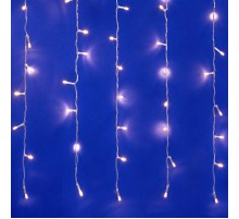 Занавес светодиодный  с контроллером  ULD-C1510-160/DTA WARM WHITE IP20 , 1,5х1м. 160 диодов. теплый белый свет. шнур прозр.  UL-00006422  Uniel