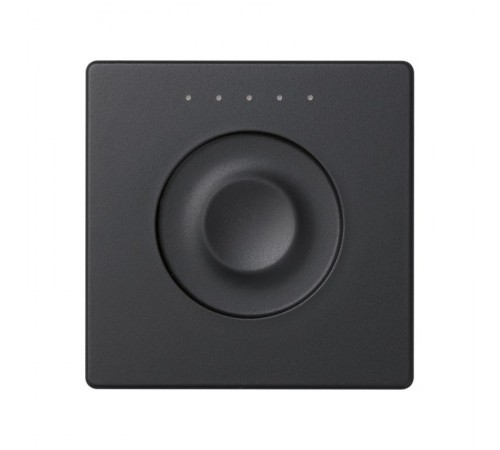 Сенсорный 1-кл выключатель с возможностью индивидуальной маркировки, регулирования, графит  8000612-038  Simon