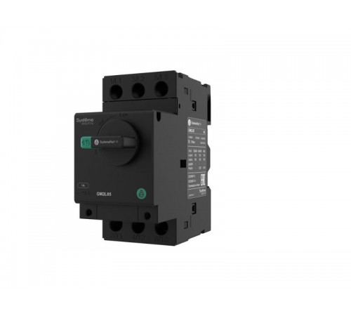 АВТ.ВЫКЛ.ЗАЩ.ДВ. GM2L 4.0A МАГН.РАСЦЕПИТЕЛЬ ПОВ.РУК.  GM2L08  Systeme Electric