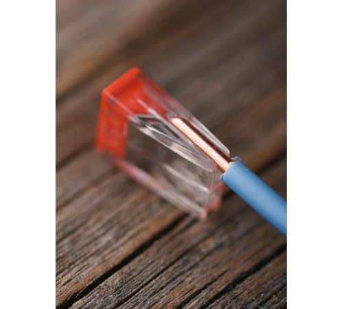 Строительно-монтажная клемма СМК 2273-242 (с пастой) 2 отверстия 0,5-2.5мм2 (100шт.) EKF PROxima  plc-smk-2273-242  EKF