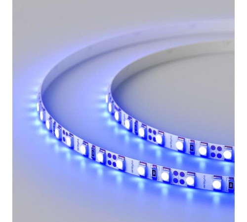 Лента светодиодная RT 2-5000 12V Blue 5mm 2x (3528, 600 LED, LUX)  015004(1)  Arlight