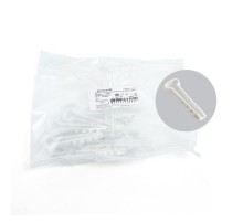 Дюбель-хомут для плоского кабеля (5-10мм), белый (DIY упаковка 10шт.), DCL01-5-10  39861  STEKKER