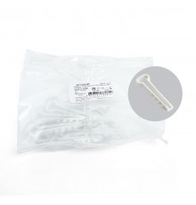 Дюбель-хомут для плоского кабеля (5-10мм), белый (DIY упаковка 10шт.), DCL01-5-10  39861  STEKKER