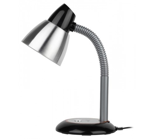 Светильник настольный на основании N-115 40Вт ЛН/КЛЛ Е27 черный  C0044884  ЭРА