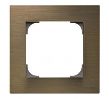 Рамка 1-постовая,SKY, а.латунь  2CLA857100A1201  ABB