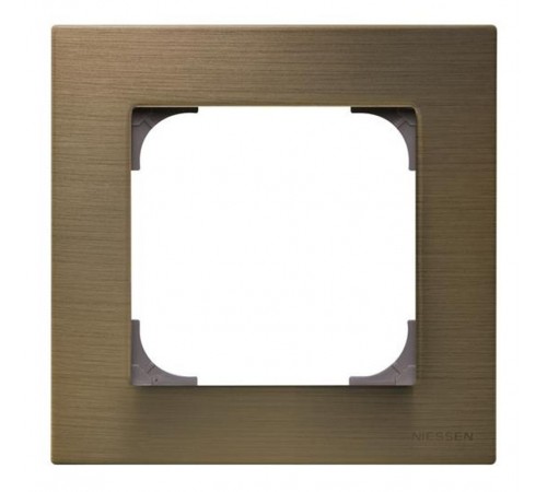 Рамка 1-постовая,SKY, а.латунь  2CLA857100A1201  ABB