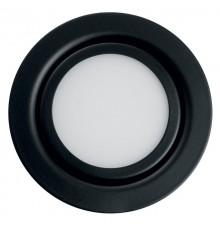 Светильник встраиваемый для мебели светодиодный 3W, 150 Lm, 4000К, черный, LN7 с др-ром в/компл  41691  FERON