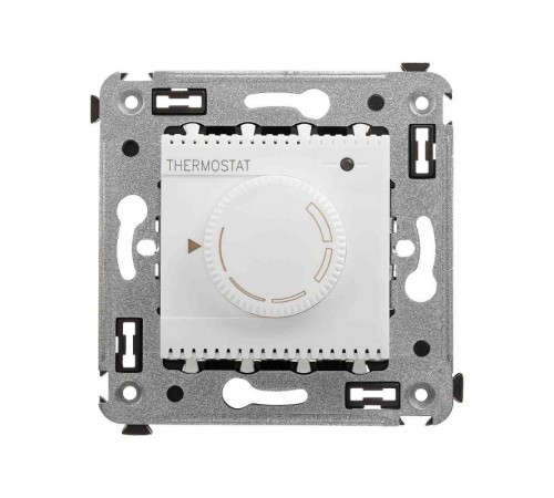 Термостат для теплых полов в стену, "Avanti", "Белое облако"  4400163  DKC