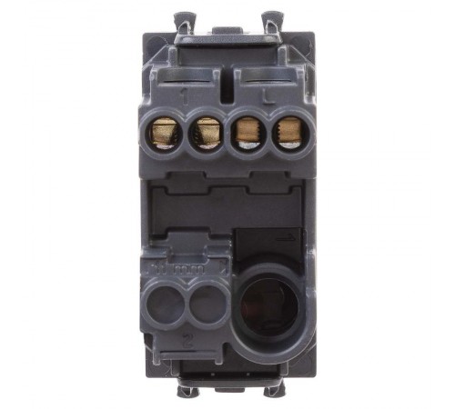 Выключатель модульный, "Avanti", "Черный матовый", 1 модуль  4412101  DKC