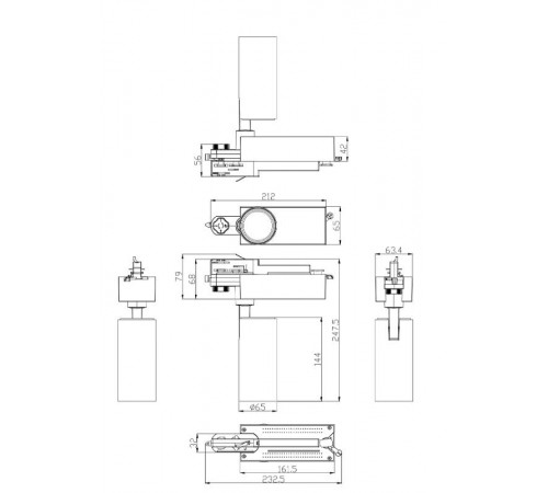 Светильник светодиодный трековый SТR-30-36-30K-W20 узкий луч 3000K белый  Б0049772  ЭРА