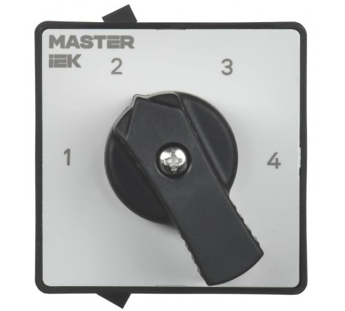 Переключатель кулачковый стандартная рукоятка 10А схема 83  MI-CS10-010-083  IEK