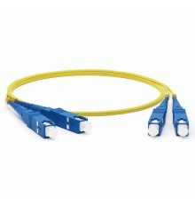 Патч-корд оптический соединительный (SM), 9/125 (OS2), SC/UPC-SC/UPC, (Duplex), LSZH, 3м  50-2013  REXANT