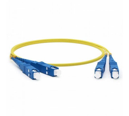 Патч-корд оптический соединительный (SM), 9/125 (OS2), SC/UPC-SC/UPC, (Duplex), LSZH, 3м  50-2013  REXANT