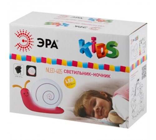Ночник NLED-405 0,5Вт светодиодный розовый  Б0003790  ЭРА
