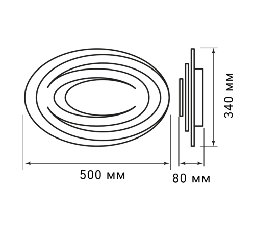 Светильник PPB  Onyx-04 DIM 60w  3000K-6500K IP40  .5017801  Jazzway