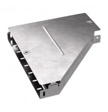 Переходник левый с крышкой Стандарт 400х150х50   PR16.0679  Промрукав