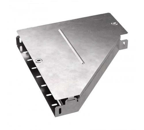 Переходник левый с крышкой Стандарт 400х150х50   PR16.0679  Промрукав