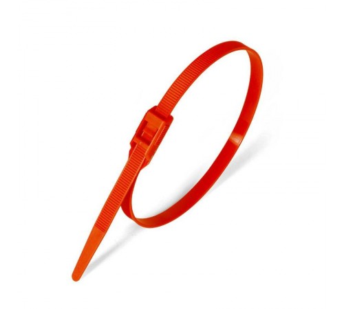 Стяжки разъемные с гор. замком КСГ 8*400(кр) (100шт.)  74247  Fortisflex