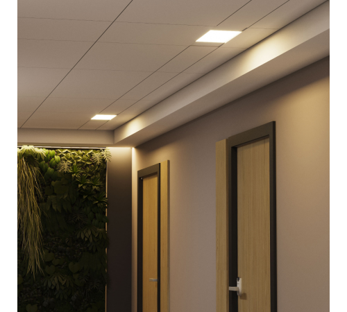 Светильник светодиодный линейный WLF-1 IP20 592*75*25мм 20W 1700Лм 4000K алюминий 1/20  144124218  Gauss