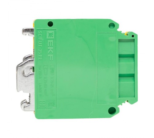 Клеммная колодка винтовая 35 UT земля scr-ut-35-pe  EKF