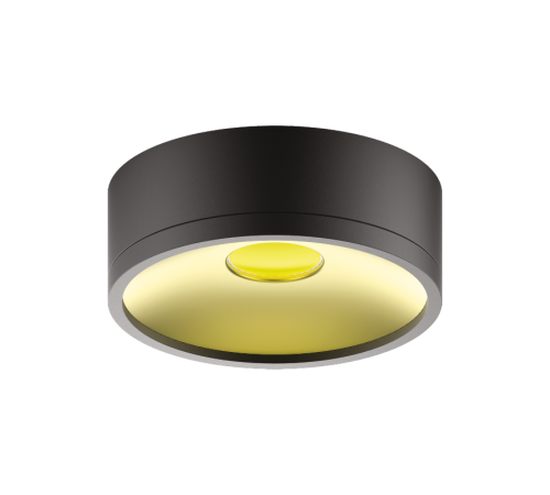 Светильник  Overhead накл цил 12W 770lm 3000K 170-240V IP20 140*50мм белый LED 1/30  HD026  Gauss