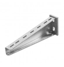 Консоль подвеса для высоких нагрузок, на поверхность, база 200, толщ. 3,0 мм, гор. цинк, 354521  КПН7-200-3,0-ГЦ   Ostec