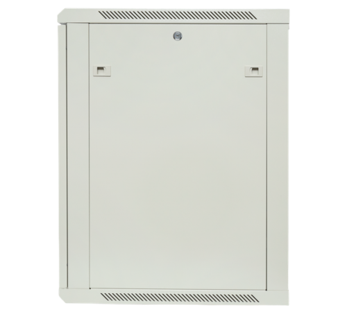 Шкаф настенный 19" TERACOM PRO 12U 600х600 мм дверь стеклянная с замком-ручкой серый  TRP-WLL-1266-40G  EKF