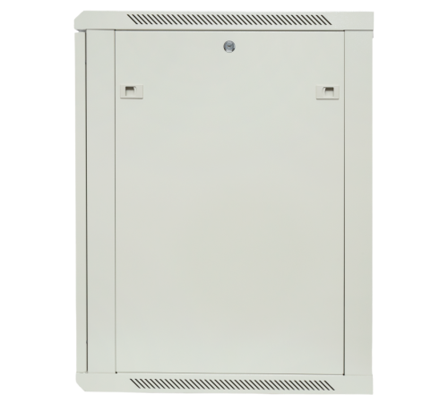 Шкаф настенный 19" TERACOM PRO 12U 600х600 мм дверь стеклянная с замком-ручкой серый  TRP-WLL-1266-40G  EKF