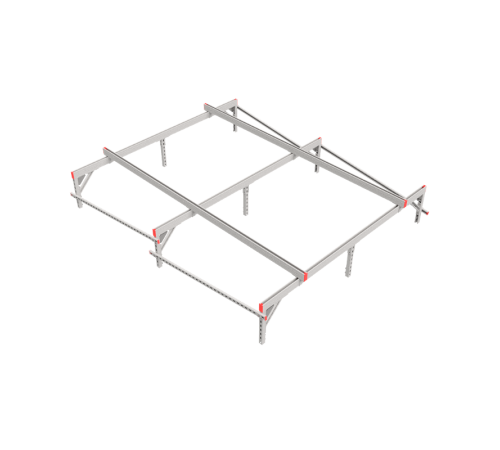 Опорная конструкция для установки оборудования TECHNORAPTOR 2500х3000 тип 1 HD  KM-TR-SSEI-2500-3000-1 HD  КМ - профиль