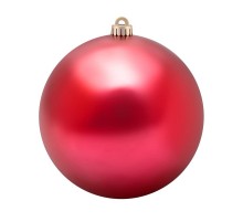 Елочная фигура "Шар", 20 см, цвет красный  502-002  NEON-NIGHT
